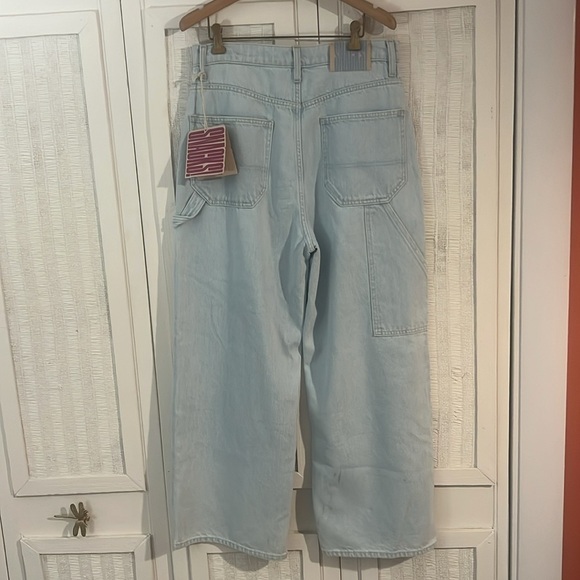 Mother SNACKS! High Waisted Smoothie Carpenter Ankle Jeans NWT SIZE 31 - Picture 8 of 12